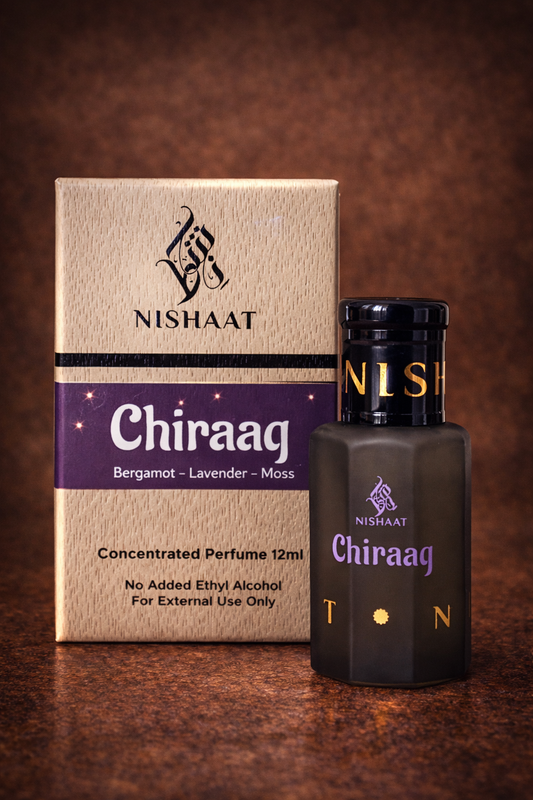 Chiraag alcohol-free attar perfume 12ml by Nishaat Australia