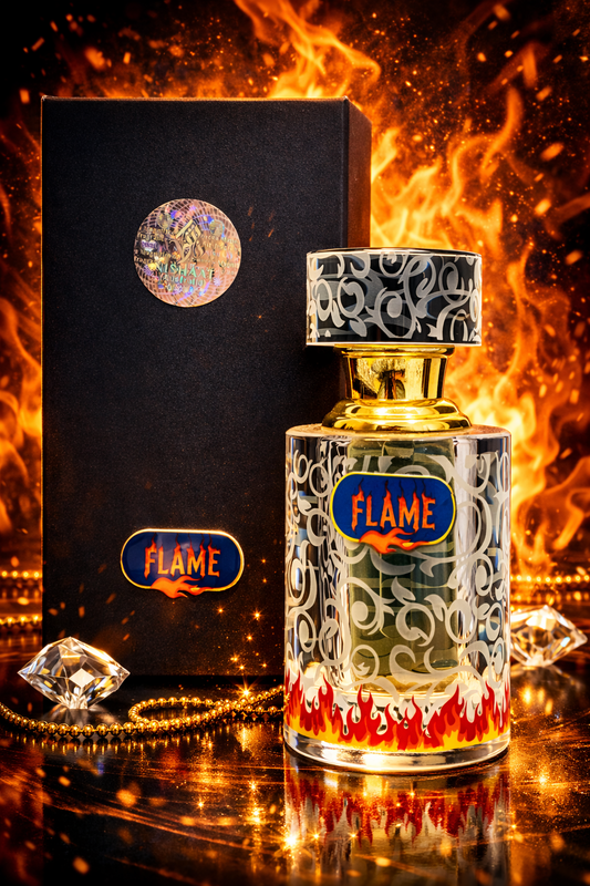 Flame alcohol-free attar perfume 12ml by Nishaat Australia