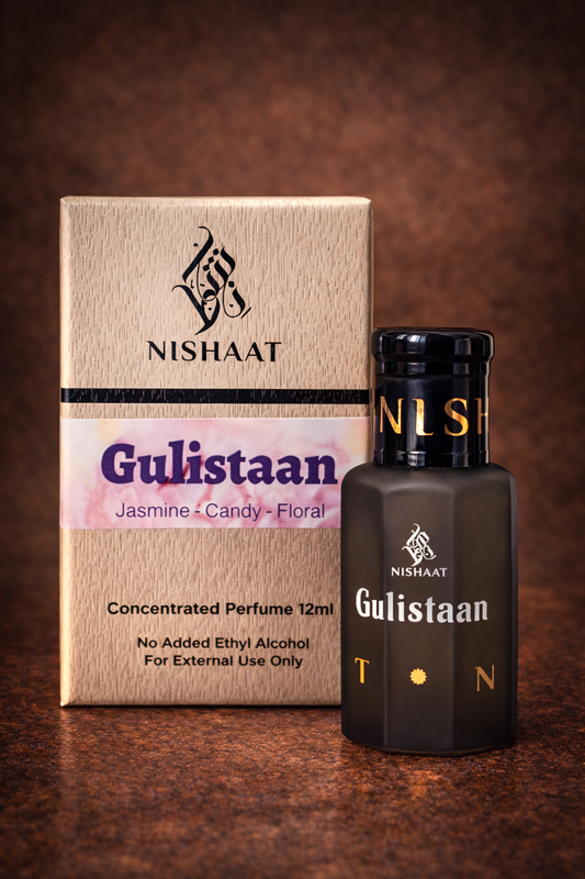Gulistaan alcohol-free attar perfume 12ml by Nishaat Australia