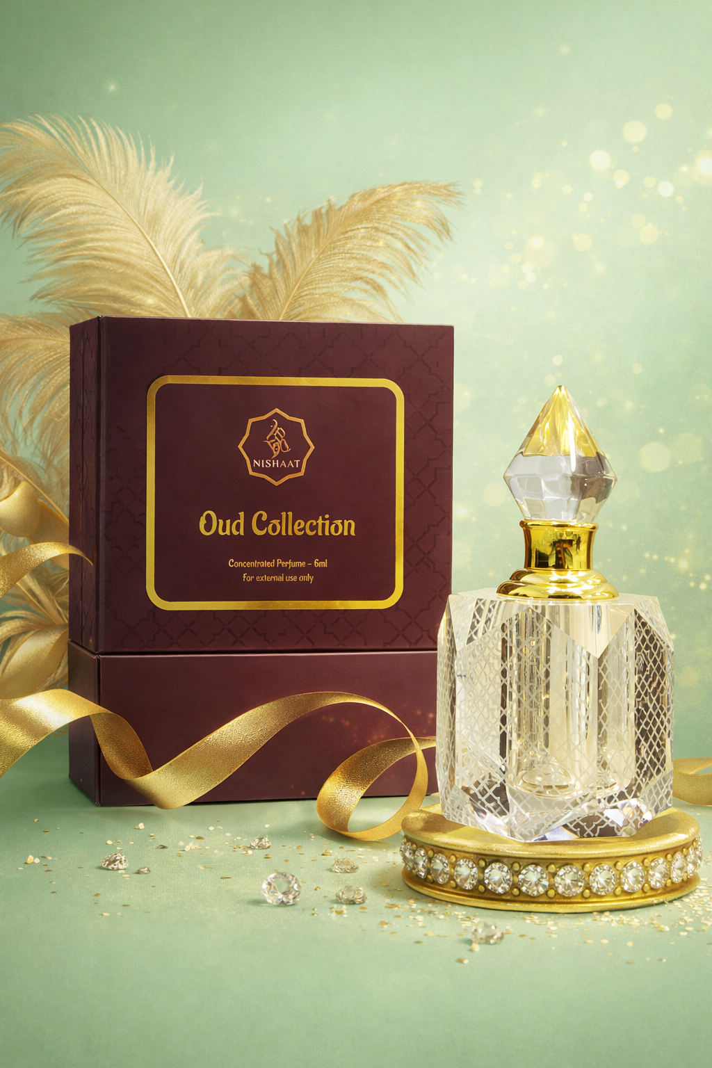 Oud Collection 6ml alcohol-free attar perfume by Nishaat Australia