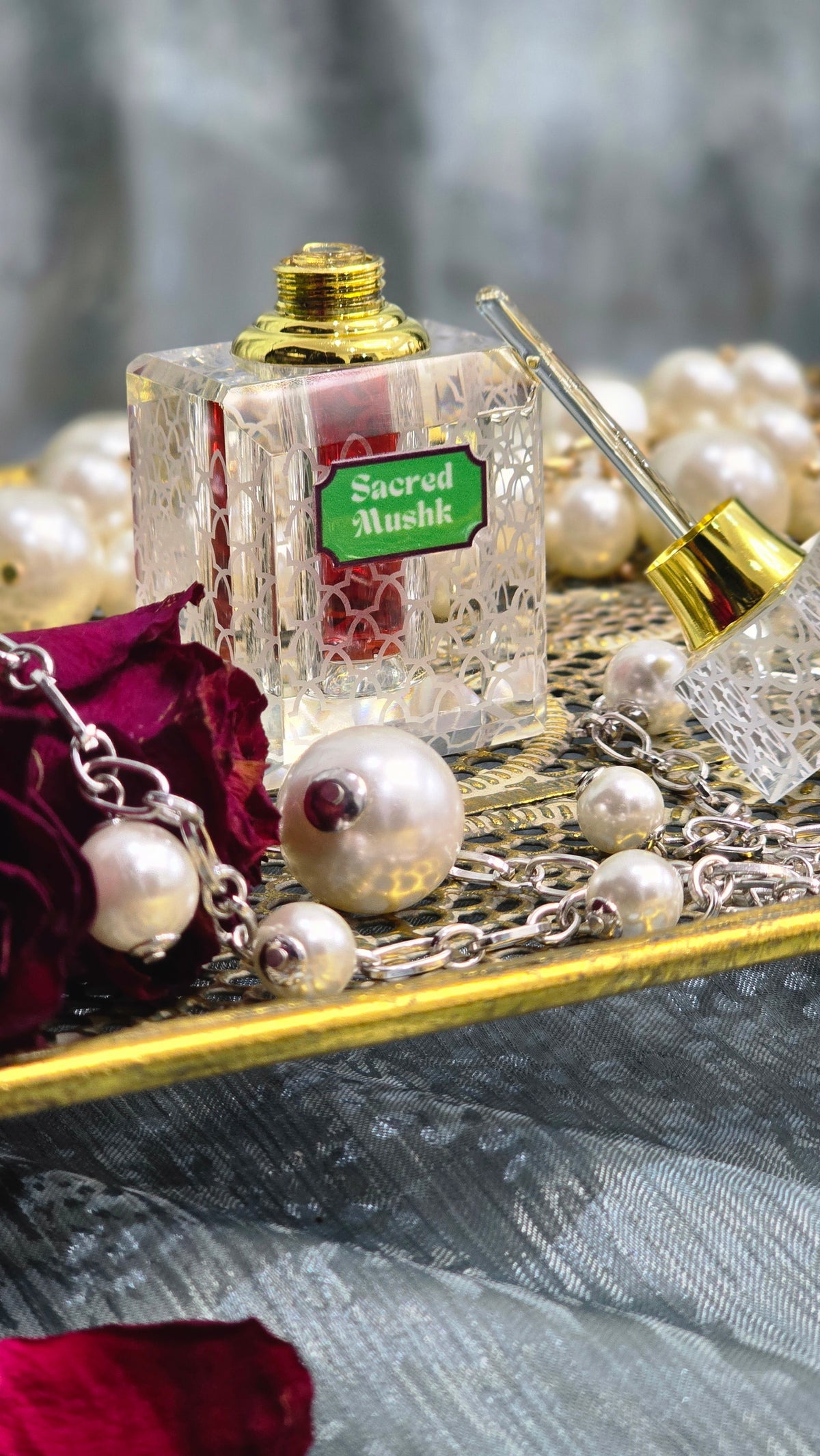 Sacred Mushk alcohol-free attar perfume 6ml by Nishaat Australia