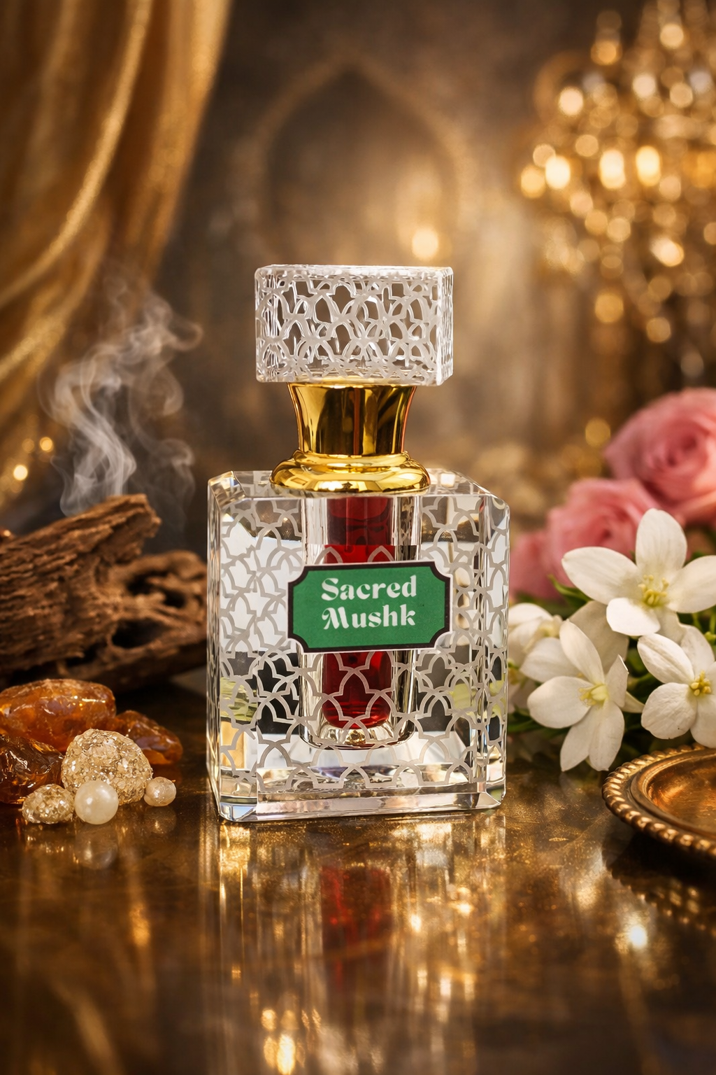 Sacred Mushk alcohol-free attar perfume 6ml by Nishaat Australia